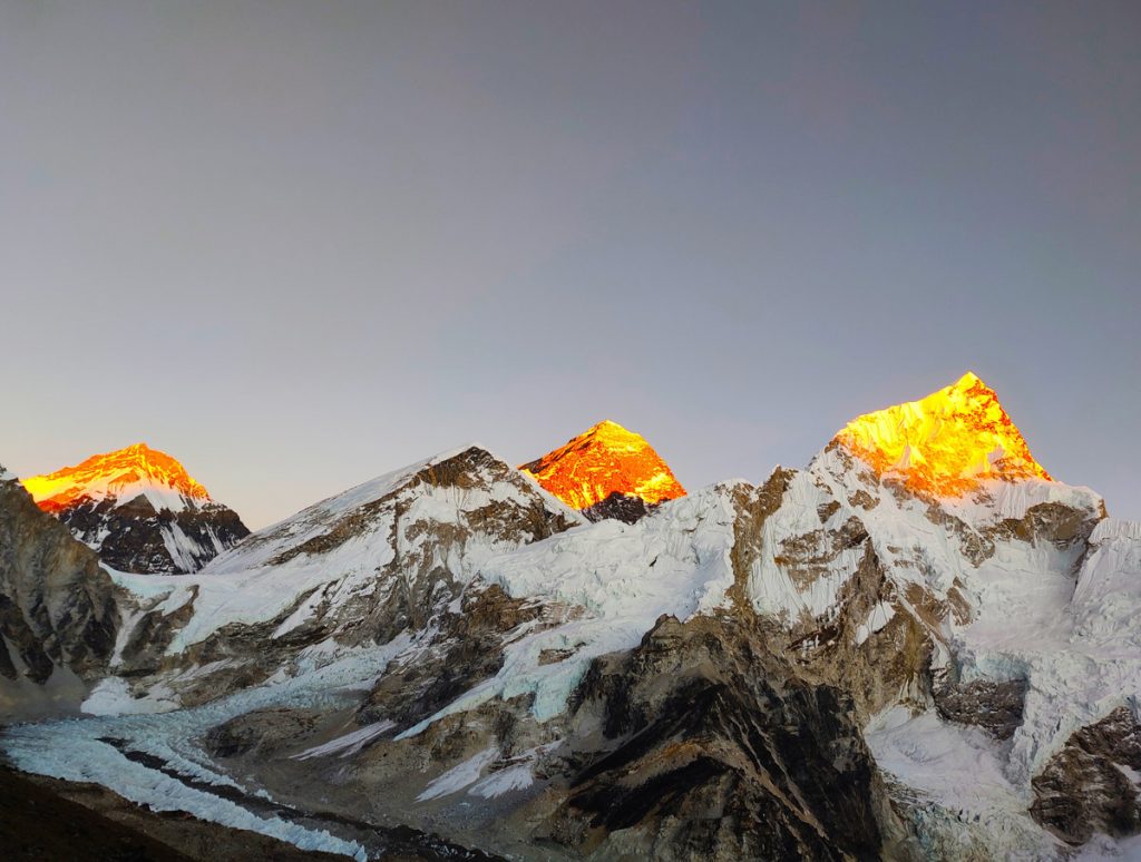 Sunrise Everest View from Kalapatthar